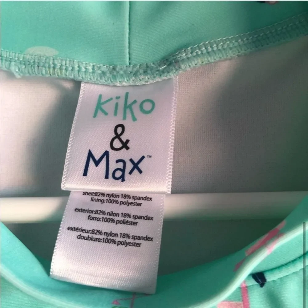 Kiko & Max Flamingo Swim Top